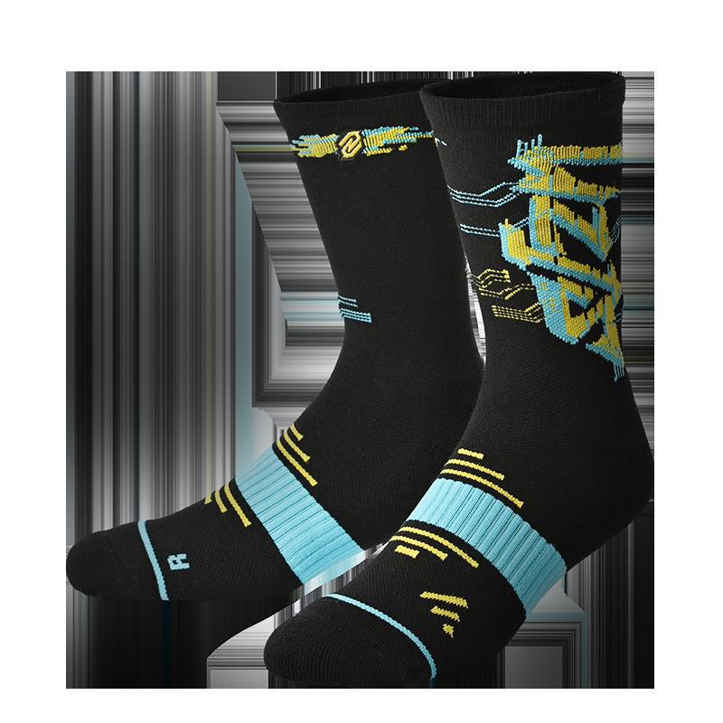 Men's High-Top Graphic Sports Socks – Streetwear Prints