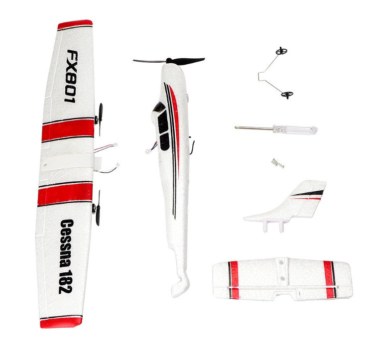 DIY Cessna 182 RC Glider FX801 | Remote Control Plane