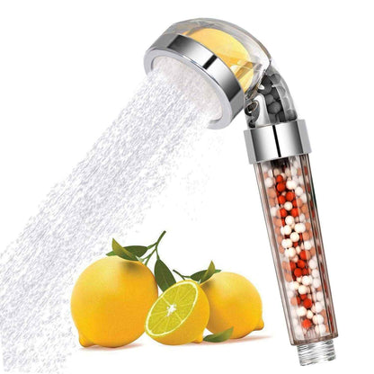 Vitamin C Aromatherapy Shower Head – High Pressure Filtered Shower with Lemon Scent