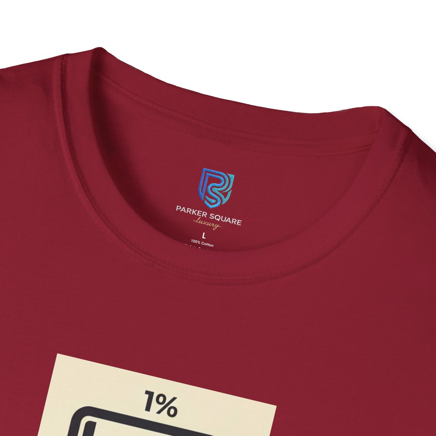 "My Social Battery Is At 1%" Low Battery Graphic Tee