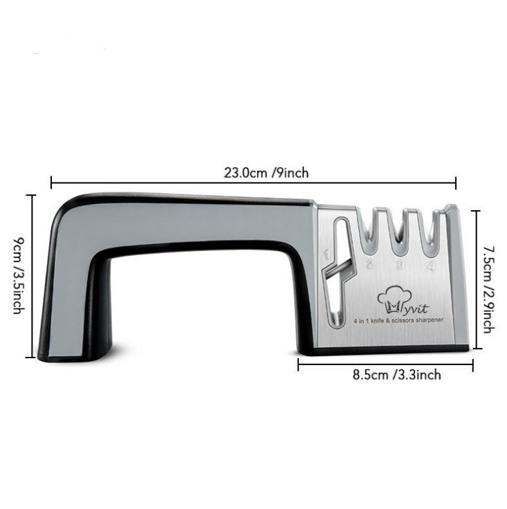 4-in-1 Professional Kitchen Knife Sharpener