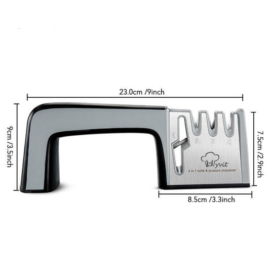 4-in-1 Professional Kitchen Knife Sharpener