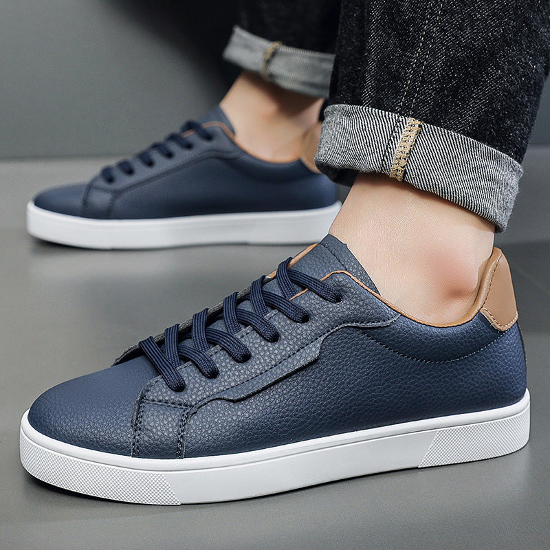 Men's Patchwork Stitch Low-Top Trainers | EU 39-44