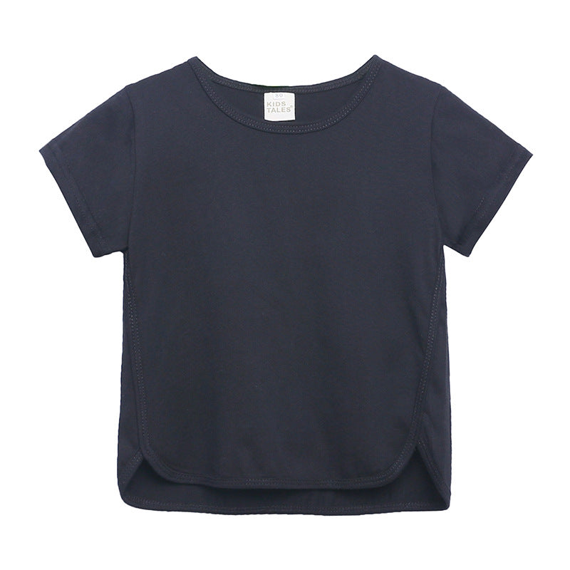 Girls Cotton Short Sleeve T-Shirt – Soft Everyday Top