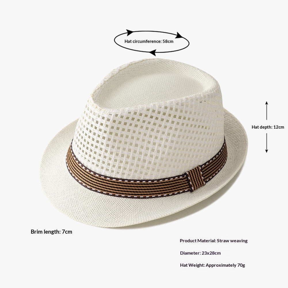 Women's Straw Flat-Top Sun Hat | Resort Panama Style – 18 Variants