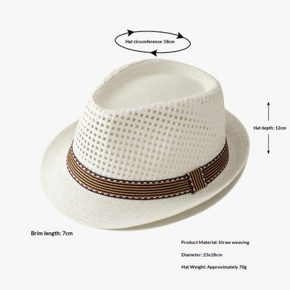 Women's Straw Flat-Top Sun Hat | Resort Panama Style – 18 Variants