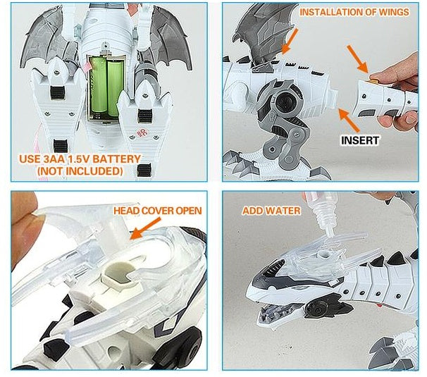 Intelligent Robot Toy Dinosaur - Interactive Kids Toy