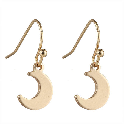 Geometric Charm Stud Earrings | Copper Motif Earrings in 9 Designs