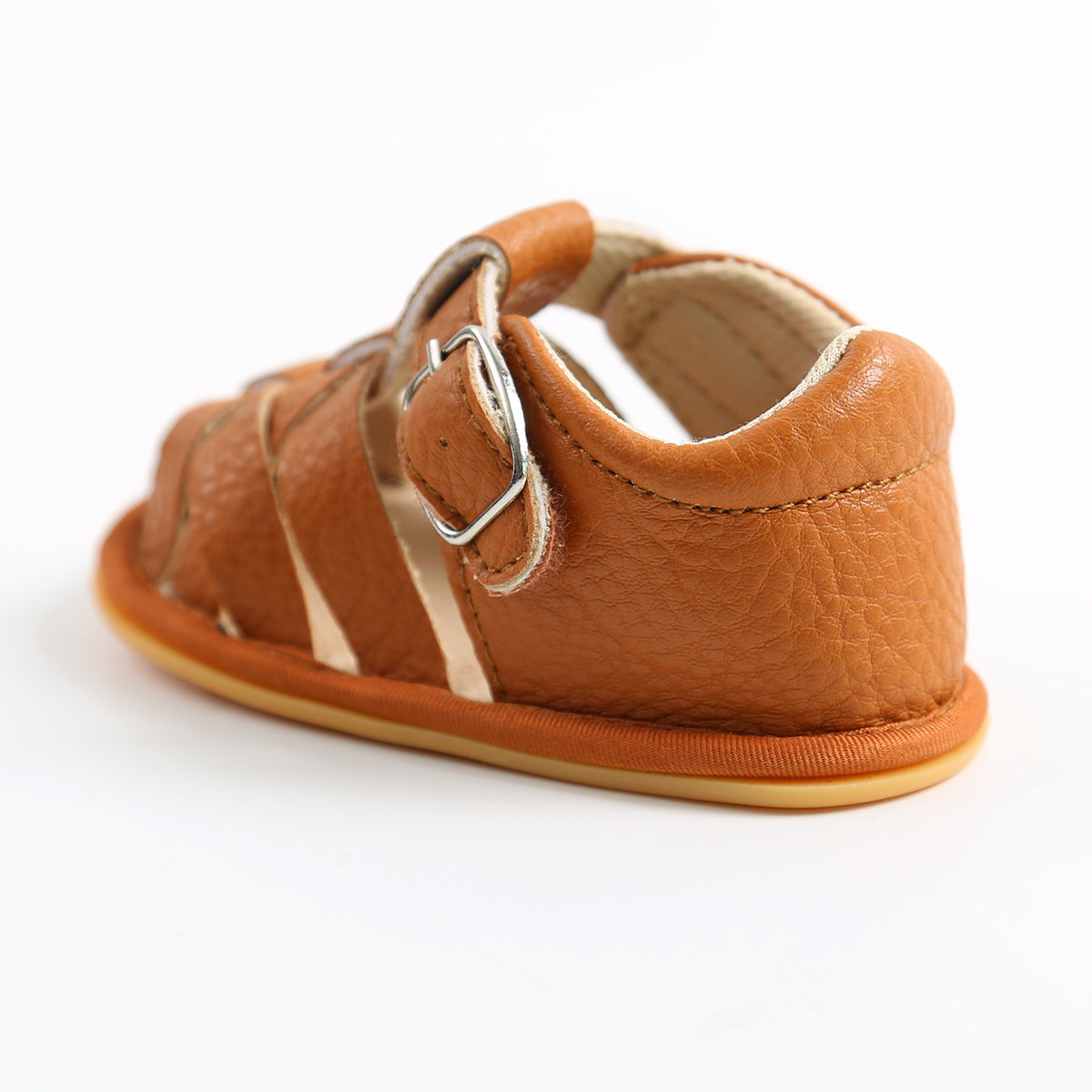 Baby Hollow Breathable Sandals – Synthetic Leather, Toddler Boys