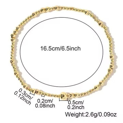 Geometric Stacking Bracelet | Elegant Stainless Steel Bangle for Women