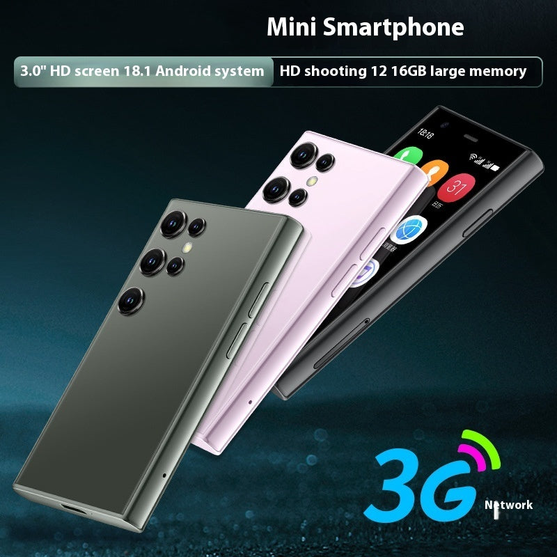 Mini Unlocked Smartphone | Android, 2GB RAM, 16GB, 3G WiFi