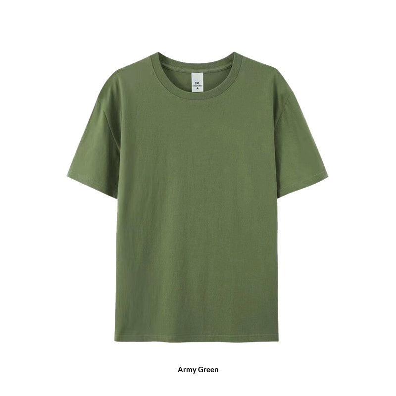 Unisex Drop Shoulder Cotton T-Shirt | XS–6XL