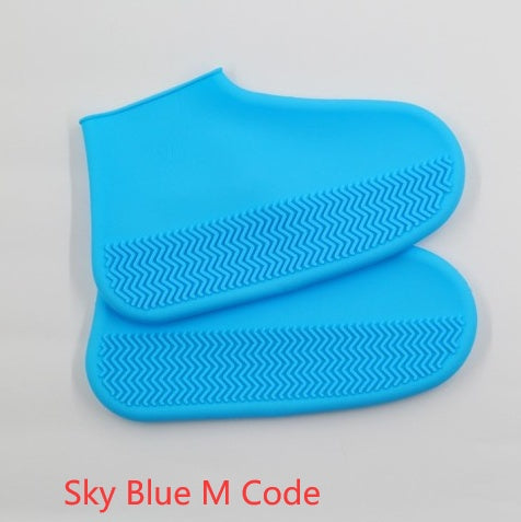 Silicone Waterproof Shoe Covers – Heeled Overshoes, Unisex