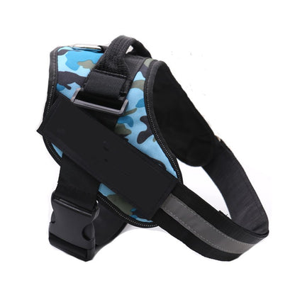 No-Pull Reflective Dog Harness | Adjustable Nylon Vest Puppy to XXL
