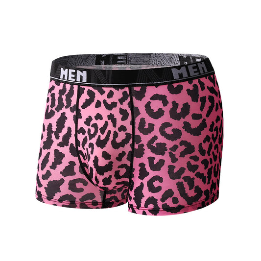 Men's Polyester Boxer Briefs – Mid-Waist Underwear Multiple Styles