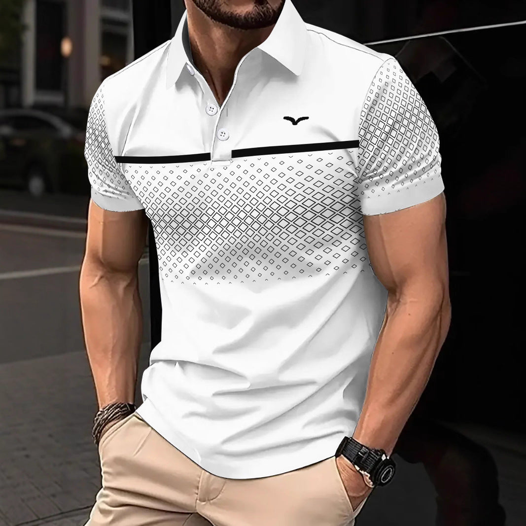 Men's Slim Fit Short Sleeve Polo Shirt | 7 Colours S-3XL
