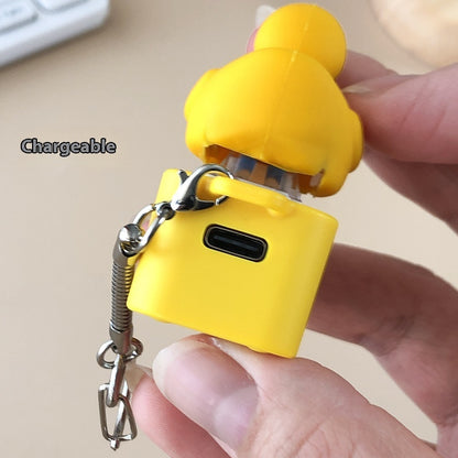 Children's Sound-Emitting Duck Decompression Button Toy