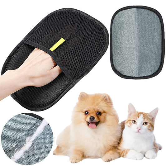 Pet Hair Remover Grooming Glove | Deshedding Brush for Dogs & Cats | JParker