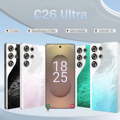 M26 Ultra 5G Unlocked Smartphone | Android 14, 8GB RAM, 256GB, Built-In Stylus