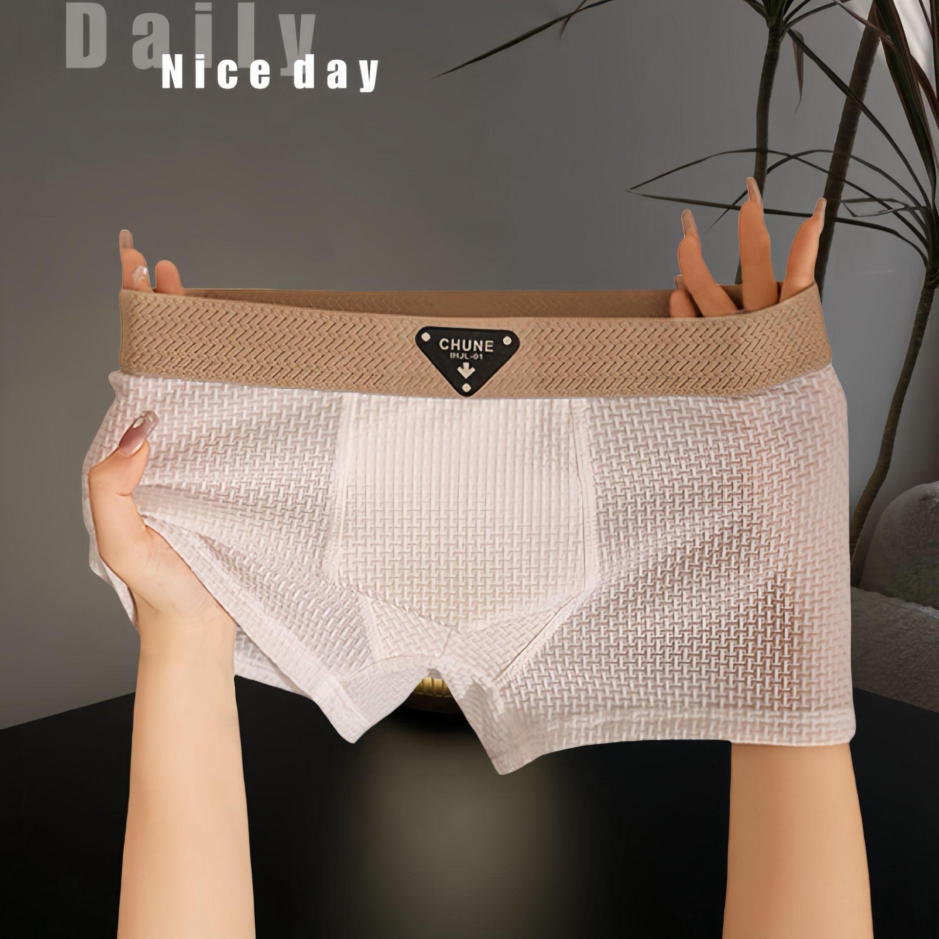 Men's Nylon Sport Boxer Briefs | 6 Colours | L–4XL
