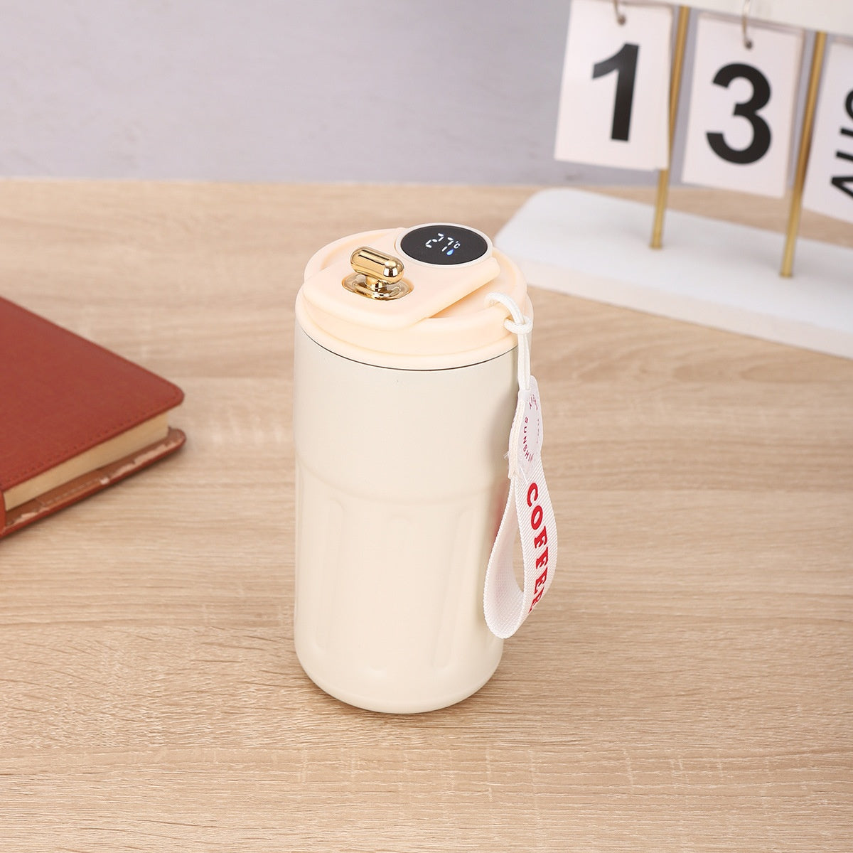 Smart Digital Insulated Tumbler — 316 Stainless Steel Vacuum Flask, 450ml