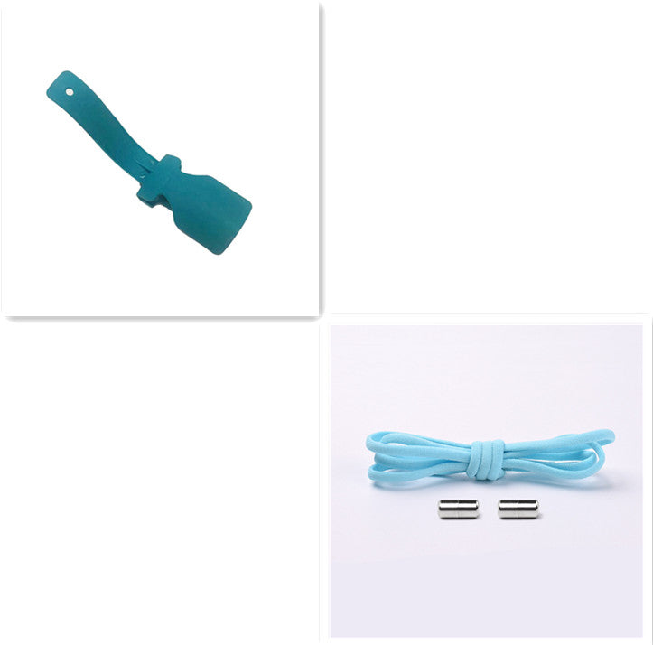 Elastic No-Tie Shoelaces – Half-Round Capsule Lock, 22 Colours