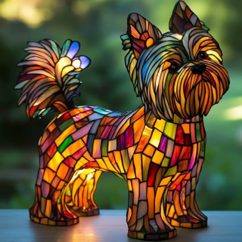 Animal Resin Night Light | Dog, Cat & Owl Designs