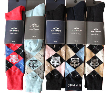 Equestrian Polo Knee-High Socks – 95% Combed Cotton Unisex