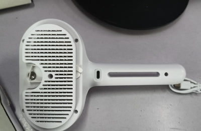 USB Rechargeable Self-Cleaning Pet Slicker Brush | Built-In Misting Spray