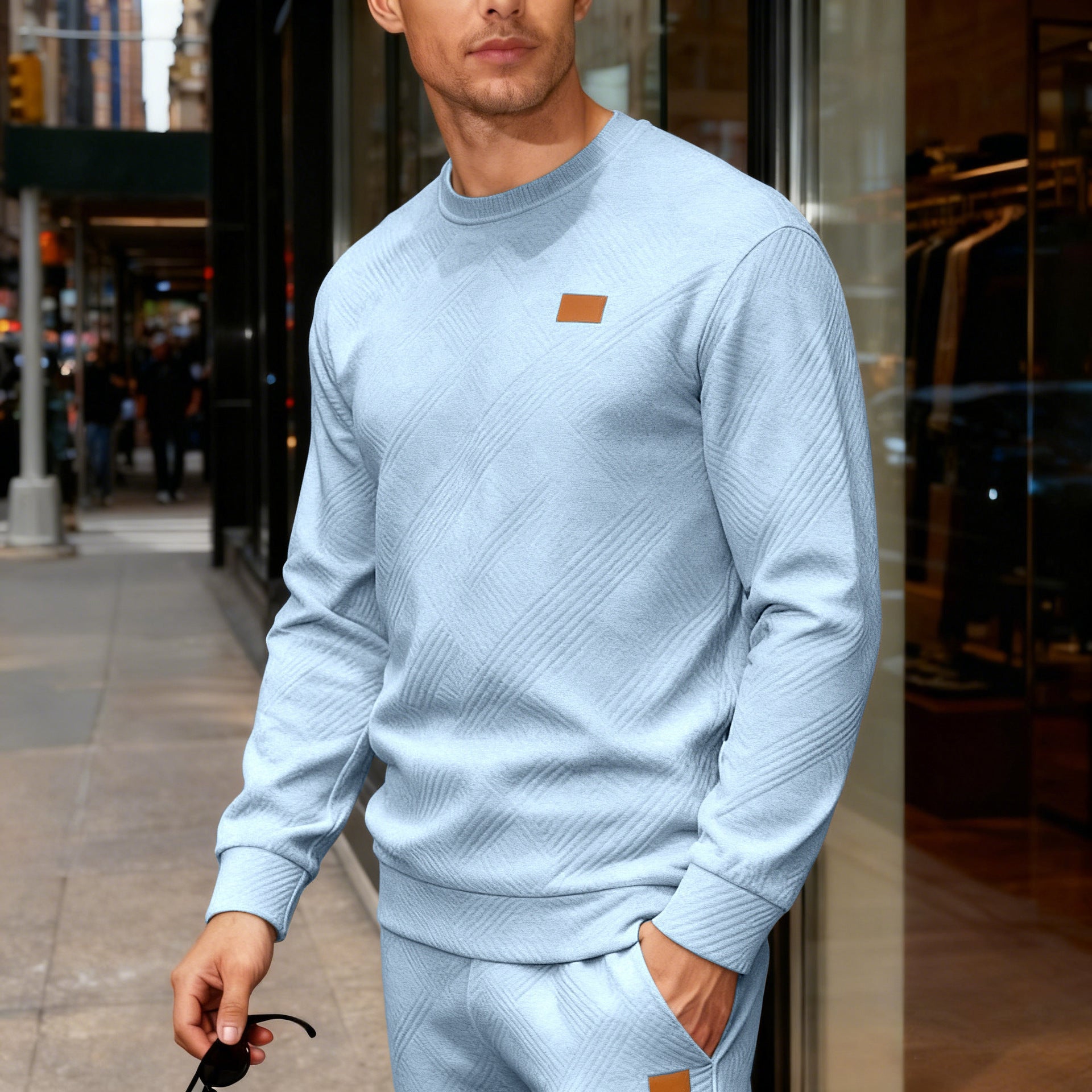Men's Relaxed Crew Neck Sweatshirt | 8 Colours