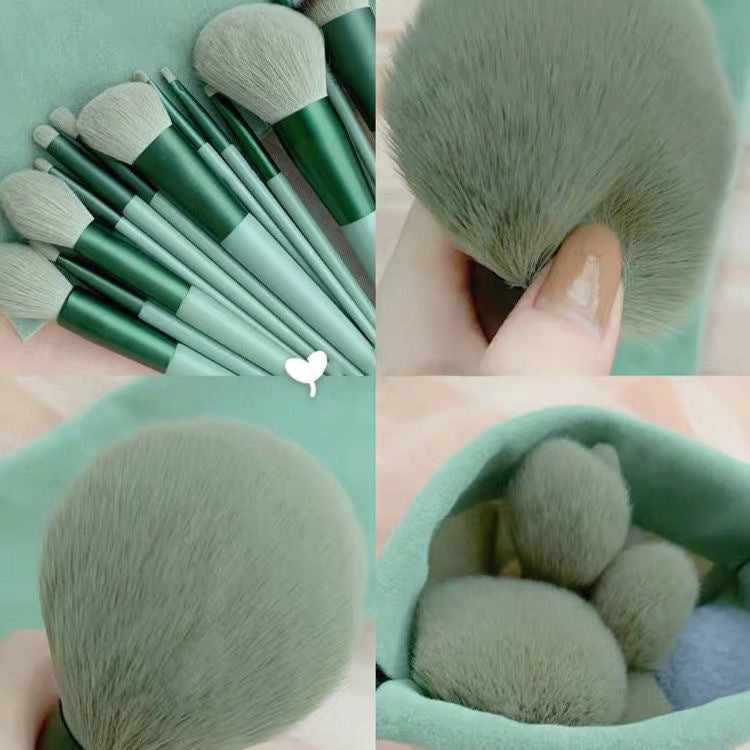 13-Piece Makeup Brush Set – Soft Fibre Bristles, Choice of Packaging
