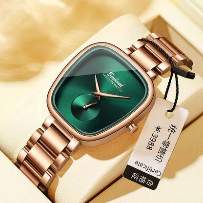 Women's Stainless Steel Quartz Watch | Water Resistant | 34mm