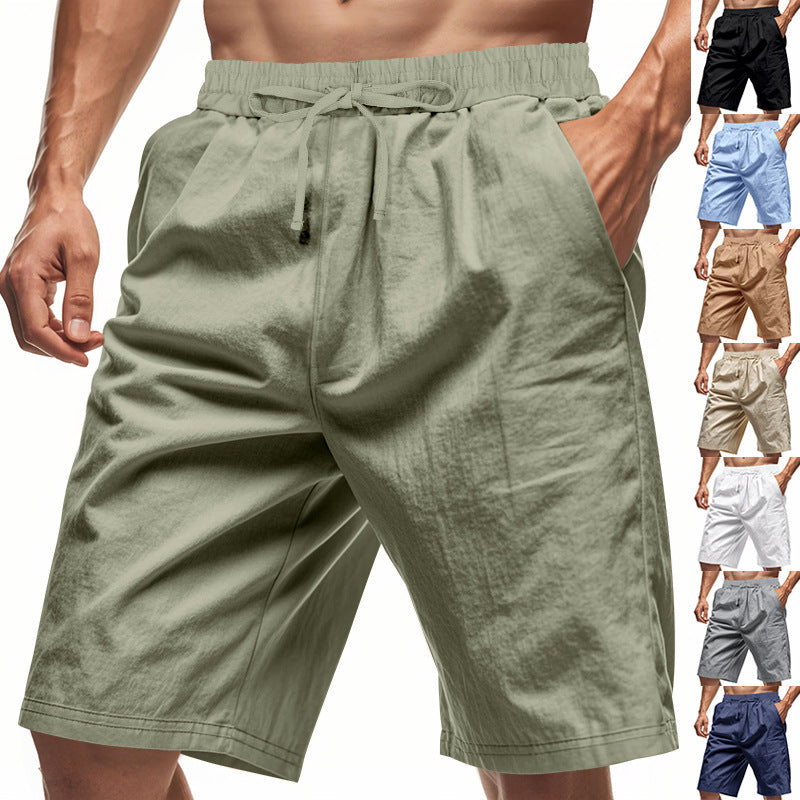 Men's Casual Cropped Shorts