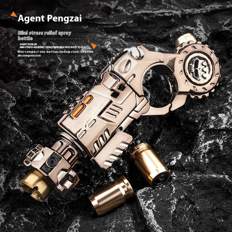 Alloy Shell-Ejecting Soft Bullet Toy Gun