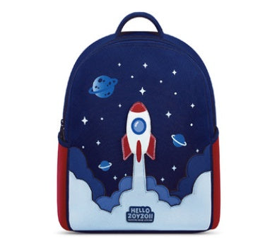 Toddler Cartoon Nursery Backpack – Machine Washable, Ages 2–6