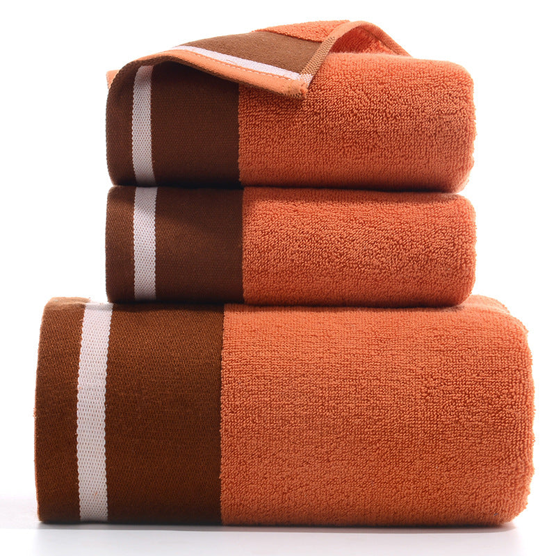 Pure Cotton Towel Set | 3-Piece Bath & Hand Towel Bundle