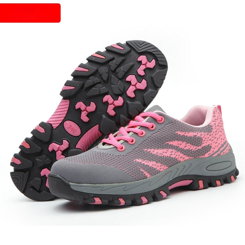 Women's Steel Toe Safety Work Shoes | Puncture & Impact Resistant | EU 34-46