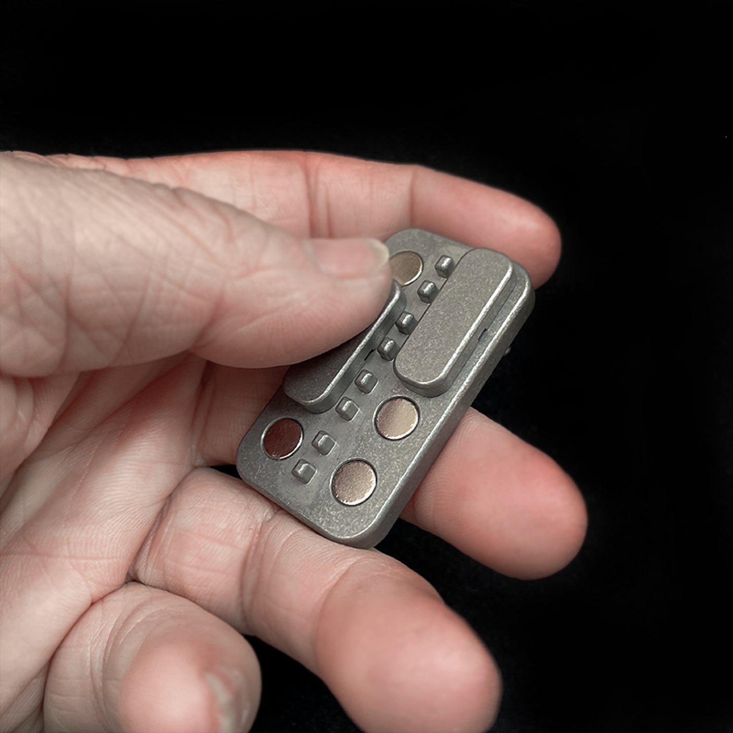Titanium Alloy Piano Key Slider Fidget Toy | Premium EDC Stress Relief