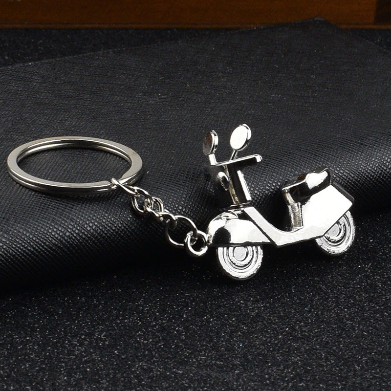 Zinc Alloy Miniature Motorcycle Keychain | Biker Gift