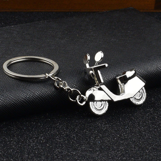 Zinc Alloy Miniature Motorcycle Keychain | Biker Gift