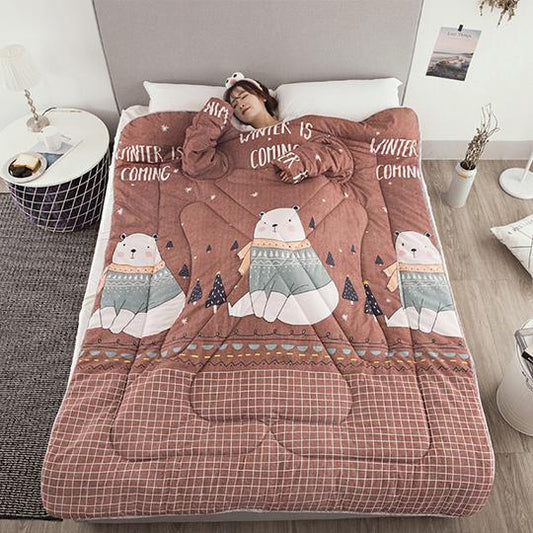Wearable Quilt with Sleeves | Lazy Blanket | Multiple Patterns