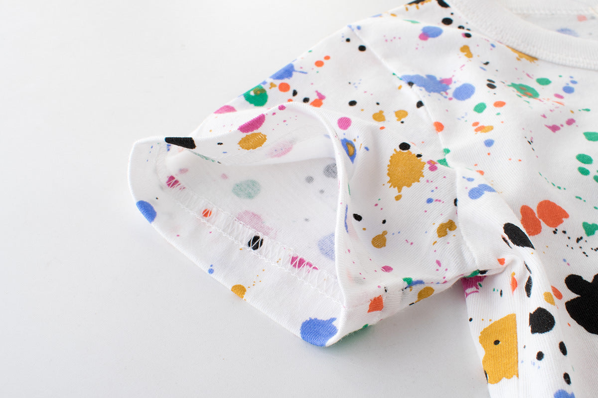 Children's Short Sleeve Printed T-Shirt | Soft Cotton, Unisex