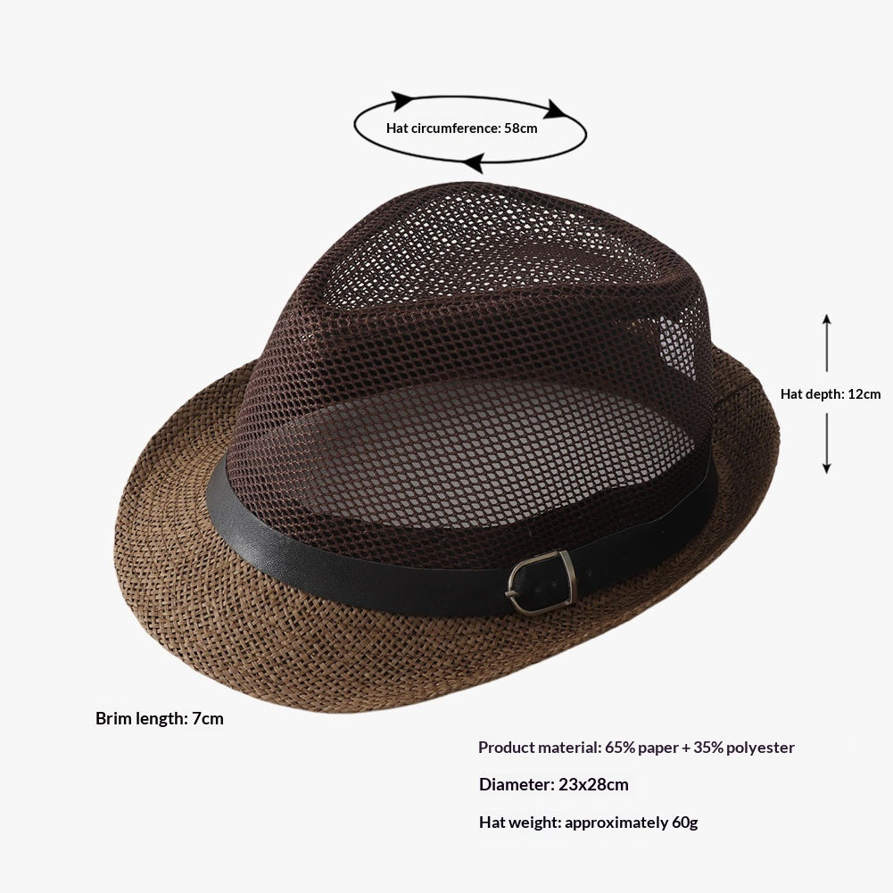 Women's Straw Flat-Top Sun Hat | Resort Panama Style – 18 Variants