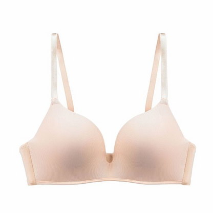 Women's Non-Wired Soft Cotton Bra - Seamless Everyday Comfort