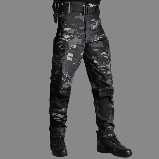 Men's Tactical Winter Trousers | Windproof Waterproof Fleece-Lined