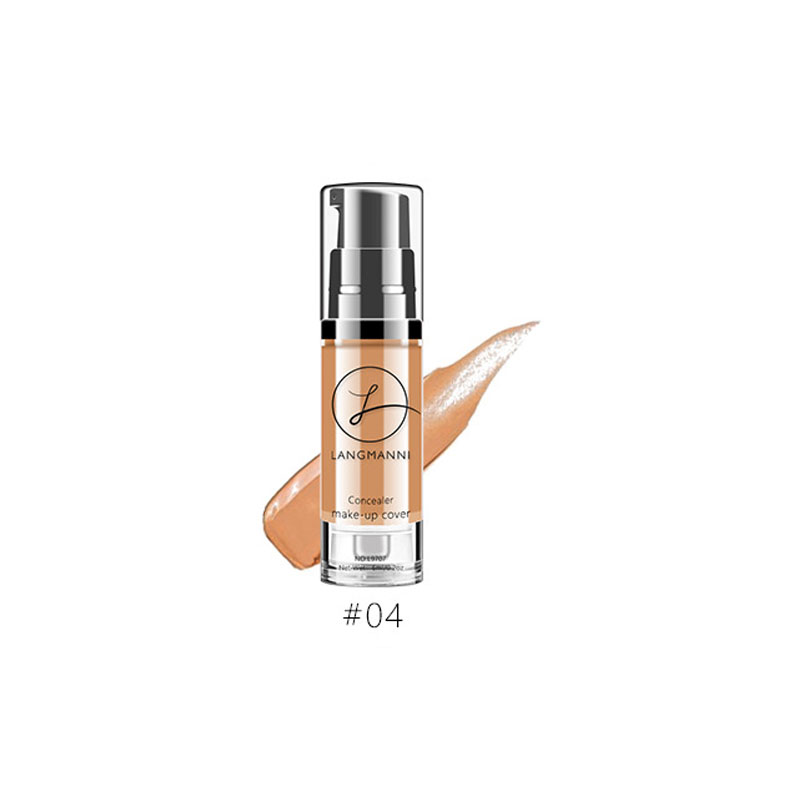 Waterproof Liquid Foundation & Concealer – Brightening 6ml, 6 Shades