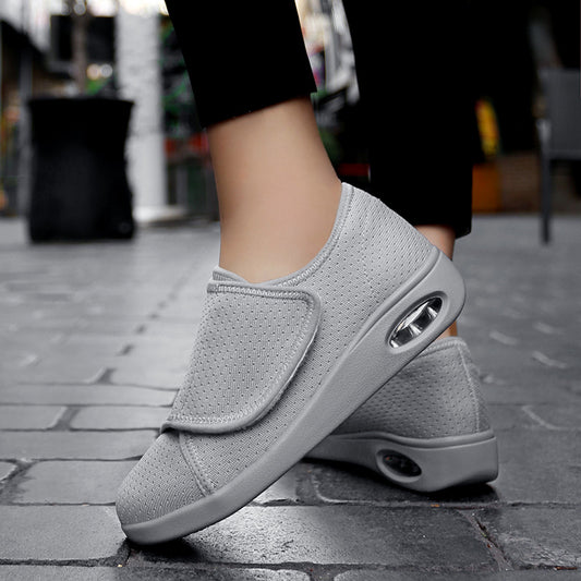Breathable Mesh Velcro Sneakers | Anti-Slip | EU 35-44