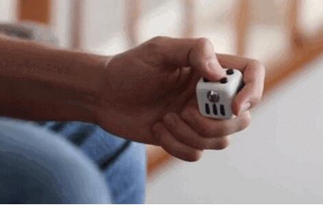 Decompression Dice Cube Fidget Toy | Stress Relief Desk Toy