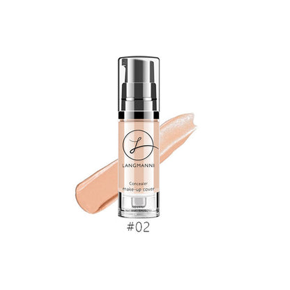 Waterproof Liquid Foundation & Concealer – Brightening 6ml, 6 Shades