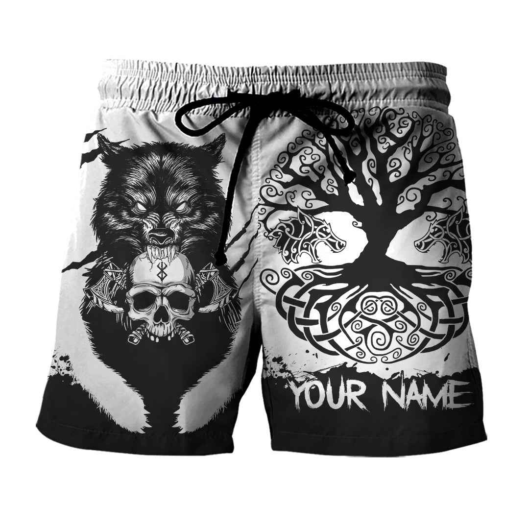 Men’s Casual Summer Beach Shorts – Lightweight Stretch Printed Shorts